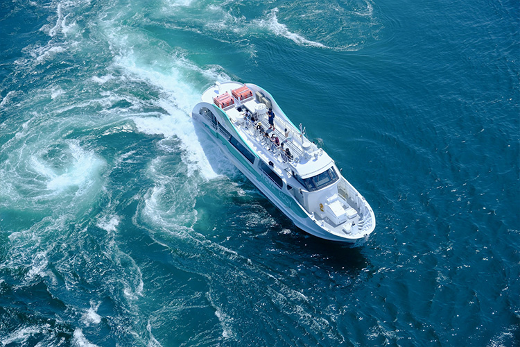 大鳴門橋のうずしお