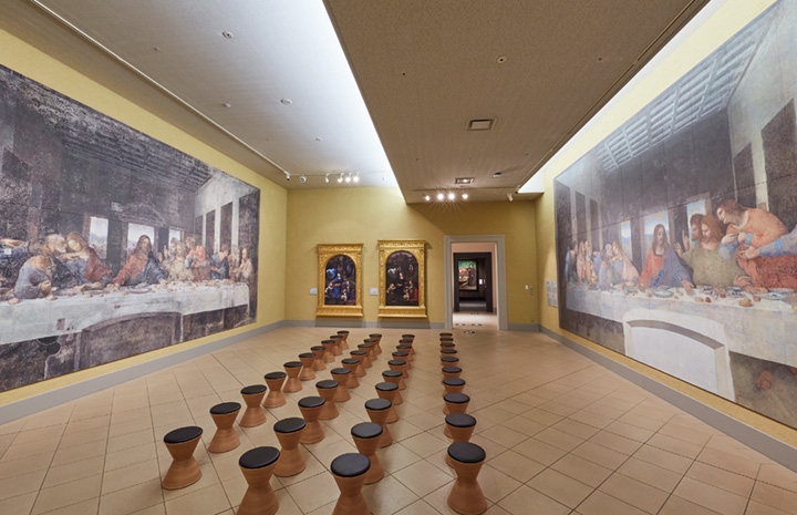 レオナルド・ダ・ヴィンチ「最後の晩餐＜修復前＞＜修復後＞」